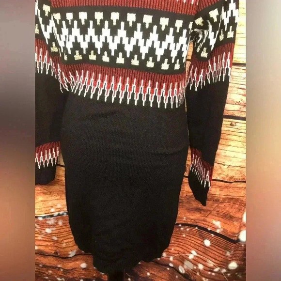 Black Sweater Dress - Picture 11 of 14